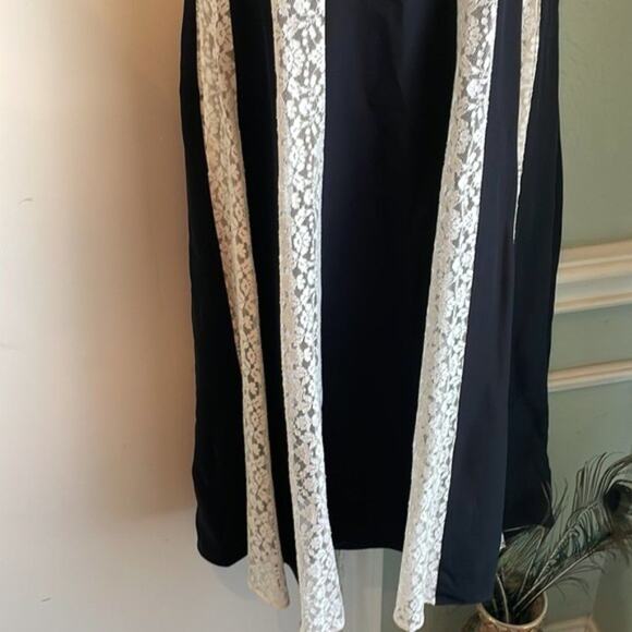 Stella McCartney dress with Lace panels black and white size 10 - Picture 14 of 16